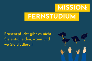 Fernstudium - 100 % online