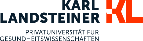 Logo Karl Landsteiner Privatuniversitaet Karl Landsteiner Privatuniversität für Gesundheitswissenschaften Logo